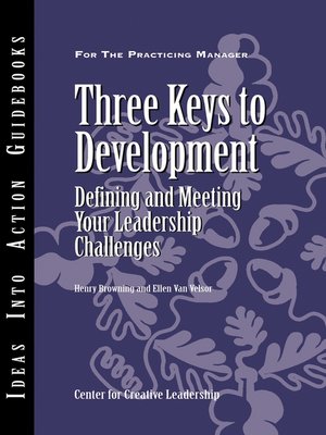 cover image of Three Keys to Development